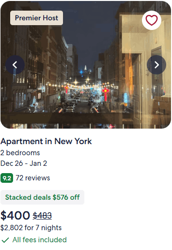 apartment in newyork